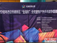 中国体育彩票2018碑林区“金海杯”户外乒乓球争霸赛隆重开幕