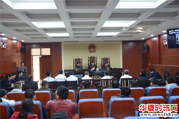 扫黑除恶在行动吴堡县法院院长张涛亲自开庭审理吴堡首起涉恶案件