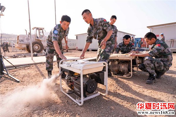 中国第15批赴苏丹达尔富尔维和工兵分队春节前夕高标准通过联合国首次装备核查