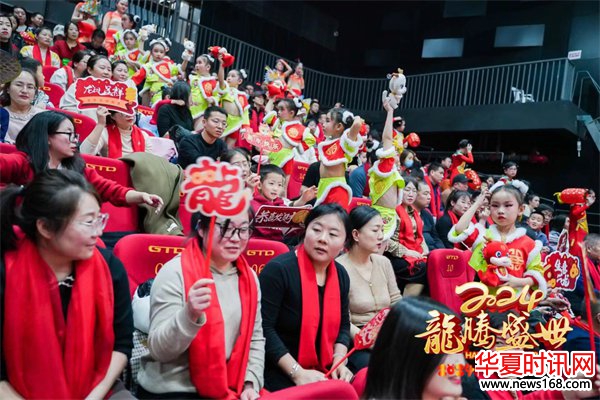 龙腾盛世2024少儿新春晚会在陕西省神木市录制圆满成功